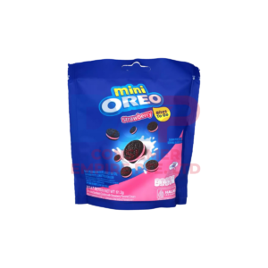 OREO MINI POUCH STRAWBERRY BISCUITS INDONESIA ORIGIN 58.4G WHOLESALE 58.4G - INDONESIA ORIGIN