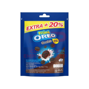 OREO MINI POUCH CHOCOLATE BISCUITS INDONESIA ORIGIN 58.4G WHOLESALE 58.4G - INDONESIA ORIGIN