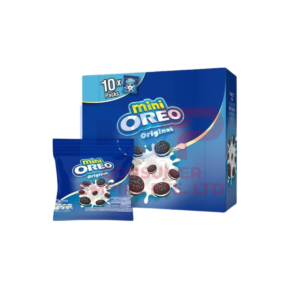 OREO MINI POUCH VANILLA BISCUITS INDONESIA ORIGIN 20.4G WHOLESALE 20.4G - INDONESIA ORIGIN