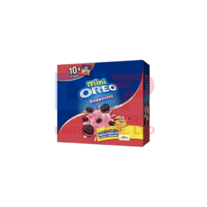 OREO MINI POUCH STRAWBERRY BISCUITS INDONESIA ORIGIN 20.4G WHOLESALE 20.4G - INDONESIA ORIGIN