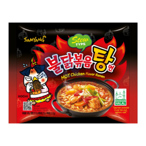 HOT CHICKEN FLAVOR RAMEN CARBONARA PACK 130G WHOLESALE MIDDLE EAST ORIGIN 130G - MIDDLE EAST ORIGIN
