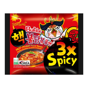 HOT CHICKEN FLAVOR RAMEN QUATTRO CHEESE PACK 145G WHOLESALE MIDDLE EAST ORIGIN 145G - MIDDLE EAST ORIGIN