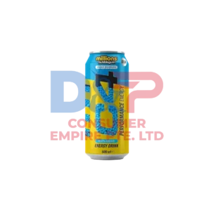 BOOST MILLIONS BUBBLEGUM ZERO SUGARS CAN 500ML WHOLESALE 500ML - UK ORIGIN