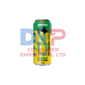 BOOST MILLIONS APPLE ZERO SUGARS CAN 500ML WHOLESALE 500ML - UK ORIGIN