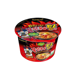 HOT CHICKEN FLAVOR RAMEN CARBONARA BIG BOWL 105G WHOLESALE MIDDLE EAST ORIGIN 105G - MIDDLE EAST ORIGIN
