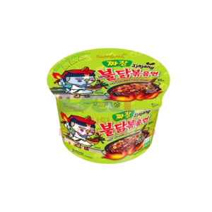 HOT CHICKEN FLAVOR RAMEN ROSE BIG BOWL 105G WHOLESALE MIDDLE EAST ORIGIN 105G - MIDDLE EAST ORIGIN