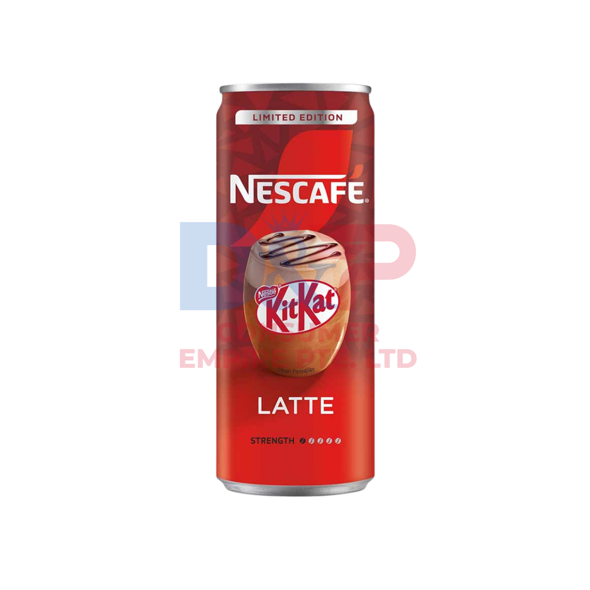 NESCAFE KITKAT LATTE READY TO DRINK CAN 240ML WHOLESALE 240ML - INDONESIA ORIGIN