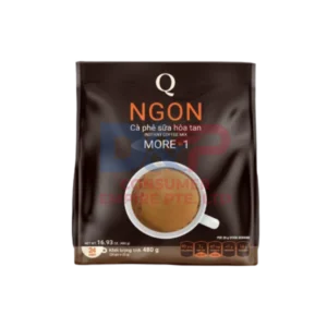 QNGON INSTANT MILK COFFEE 24 STICKS 480G WHOLESALE 480G - VIETNAM ORIGIN