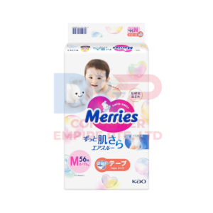 MERRIES BABY TAPE DIAPERS M 56 VIETNAM ORIGIN WHOLESALE M 56 TAPE - VIETNAM ORIGIN