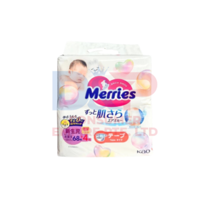 MERRIES BABY TAPE DIAPERS NB 68 VIETNAM ORIGIN WHOLESALE NB 68 TAPE - VIETNAM ORIGIN