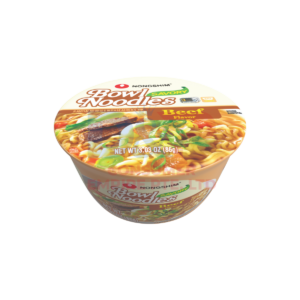 NONGSHIM BOWL NOODLE SAVORY BEEF 86G WHOLESALE 86G - US ORIGIN