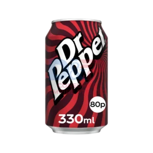 DR PEPPER ORIGINAL 330ML WHOLESALE 330ML - UK ORIGIN