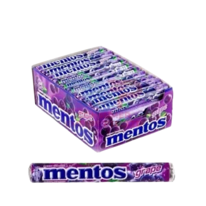 MENTOS CANDY ROLL GRAPE 29G WHOLESALE 29G - INDONESIA ORIGIN