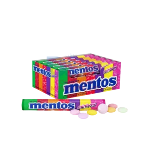 MENTOS CANDY ROLL RAINBOW 29G WHOLESALE 29G - INDONESIA ORIGIN