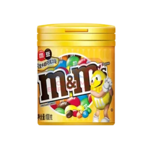 M&M PEANUT MILK CHOCOLATE BEANS 100G BOTTLE WHOLESALE 100G - CHINA ORIGIN