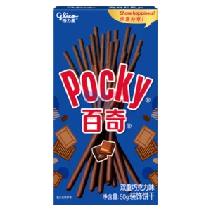 POCKY DOUBLE CHOCOLATE FLAVOR 50G WHOLESALE 50G - CHINA ORIGIN