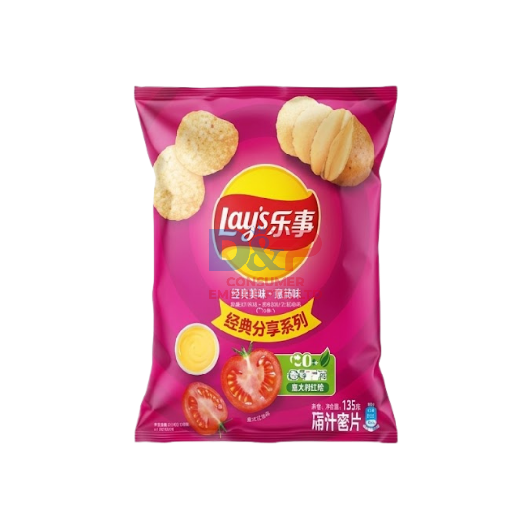 LAY'S MEXICAN CHICKEN TOMATO FLAVOR 135G WHOLESALE 135G - CHINA ORIGIN