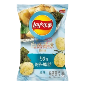 LAY'S NATURAL TASTE SEAWEED FLAVOR 65G WHOLESALE 65G - CHINA ORIGIN