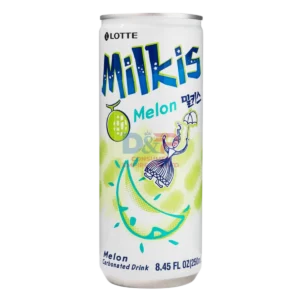 LOTTE MILKIS KOREAN CREAM SODA MELON FLAVOUR 250ML WHOLESALE 250ML - KOREA ORIGIN