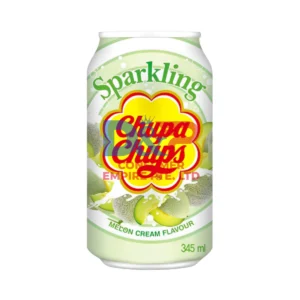CHUPA CHUPS MELON & CREAM FLAVOUR SODA 345ML WHOLESALE 345ML - KOREA ORIGIN