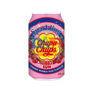 CHUPA CHUPS CHERRY BUBBLE GUM FLAVOUR SODA 345ML WHOLESALE 345ML - KOREA ORIGIN
