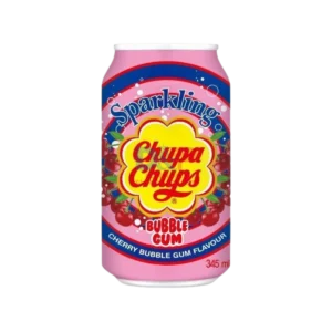 CHUPA CHUPS CHERRY BUBBLE GUM FLAVOUR SODA 345ML WHOLESALE 345ML - KOREA ORIGIN