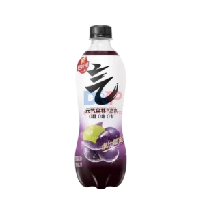 GENKI FOREST SPARKLING WATER SUMMER BLACK GRAPE FLAVOR 480ML WHOLESALE 480ML - CHINA ORIGIN