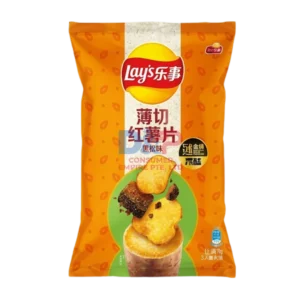 LAY'S THIN-CUT SWEET POTATO CHIPS BLACK SUGAR FLAVOUR 60G WHOLESALE 60G - CHINA ORIGIN