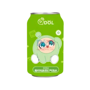 QDOL 4.0 LIME FLAVOR SODA 330ML WHOLESALE 330ML - CHINA ORIGIN