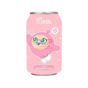 QDOL 4.0 PEACH FLAVOR SODA 330ML WHOLESALE 330ML - CHINA ORIGIN