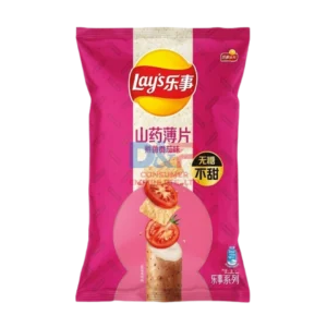 LAY'S YAM CRISPS PASTORAL TOMATO FLAVOR 80G WHOLESALE 80G - CHINA ORIGIN