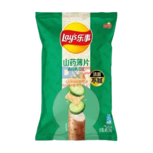 LAY'S YAM CRISPS CUCUMBER FLAVOR 80G WHOLESALE 80G - CHINA ORIGIN