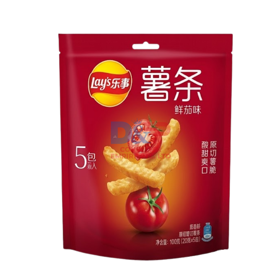 LAY'S FRENCH FRIES TOMATO FLAVOR 90G WHOLESALE 90G - CHINA ORIGIN