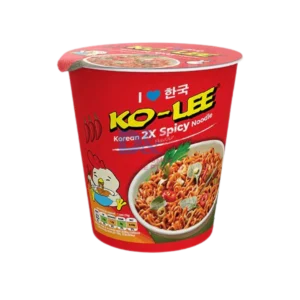 KO LEE NOODLES KOREAN 2X SPICY 6 X 65G WHOLESALE 65G - BANGLADESH ORIGIN