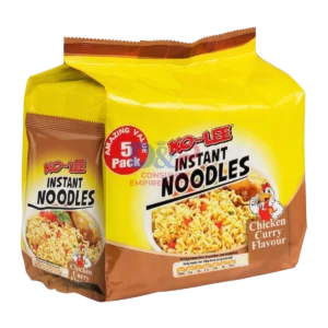 KO LEE NOODLES CHICKEN CURRY 5PK (5X70G) 70G X 5 WHOLESALE 70G X 5 - BANGLADESH ORIGIN