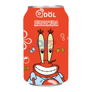QDOL DRINKS SPONGEBOB LYCHEE FLAVOR SODA 330ML WHOLESALE 330ML - CHINA ORIGIN