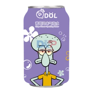 QDOL DRINKS SPONGEBOB GRAPE FLAVOR SODA 330ML WHOLESALE 330ML - CHINA ORIGIN
