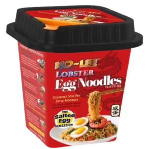 KO LEE NOODLE CHILLI SALTED EGG FLAVOUR 92G WHOLESALE 92G - UK ORIGIN