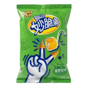 CHEETOS CRISPY BUGLES SCALLION FLAVOR 65G WHOLESALE 65G - CHINA ORIGIN