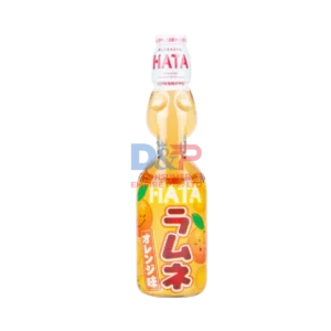HATA KOSEN RAMUNE ORANGE FLAVOR 200ML WHOLESALE 200ML - JAPAN ORIGIN