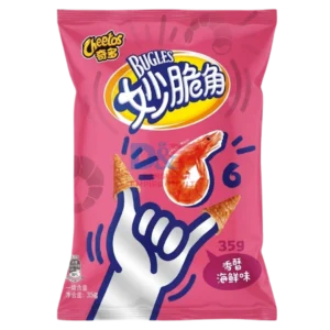 CHEETOS CRISPY BUGLES SEAFOOD FLAVOR 65G WHOLESALE 65G - CHINA ORIGIN