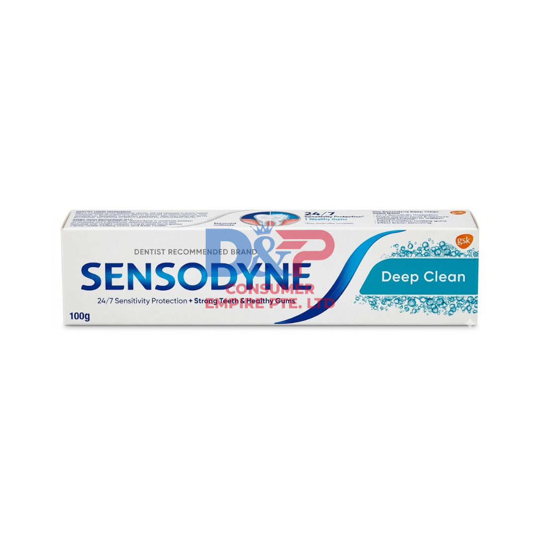SENSODYNE DEEP CLEAN 160G WHOLESALE 160G - VIETNAM ORIGIN