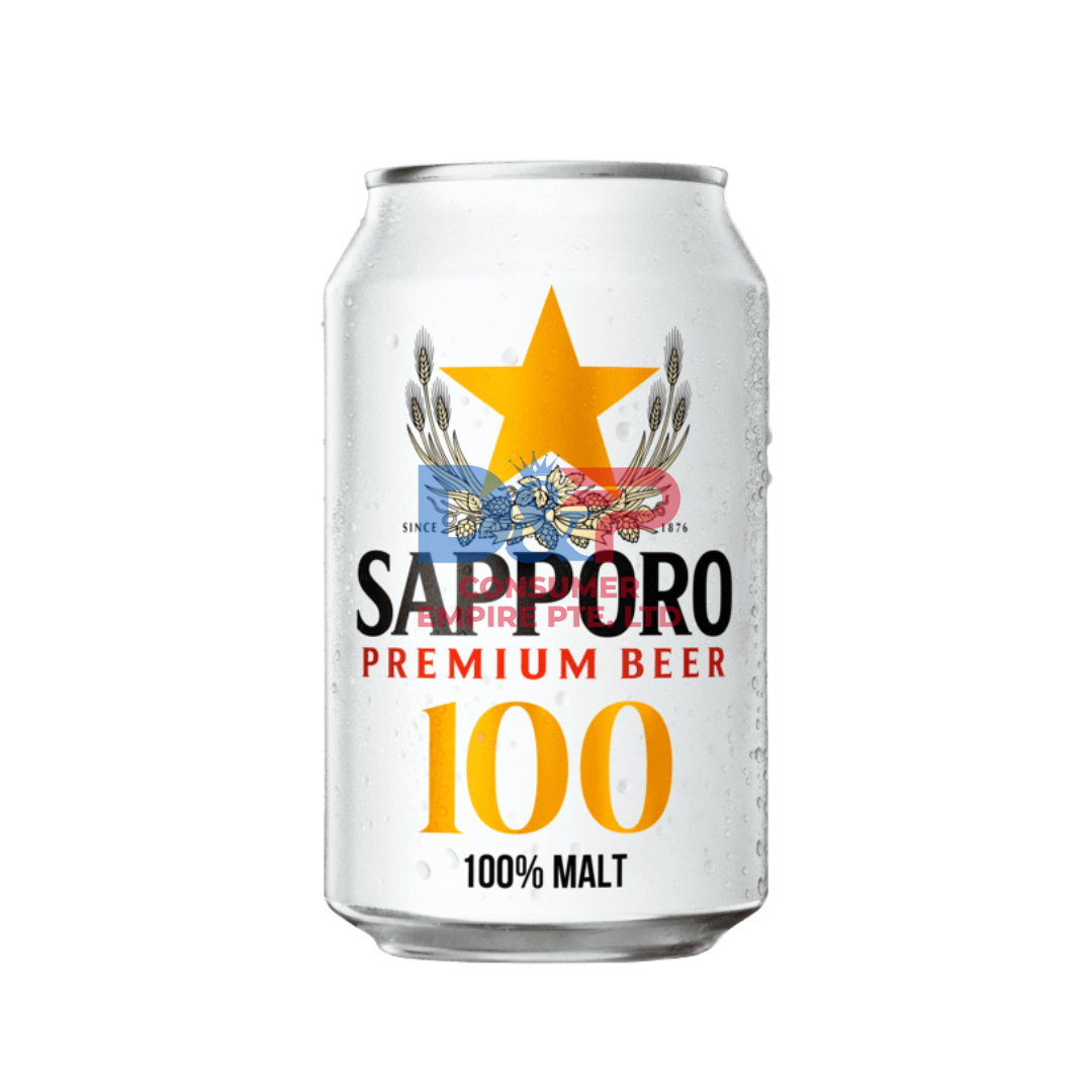SAPPORO PREMIUM BEER 100% MALT 330ML WHOLESALE 330ML - VIETNAM ORIGIN