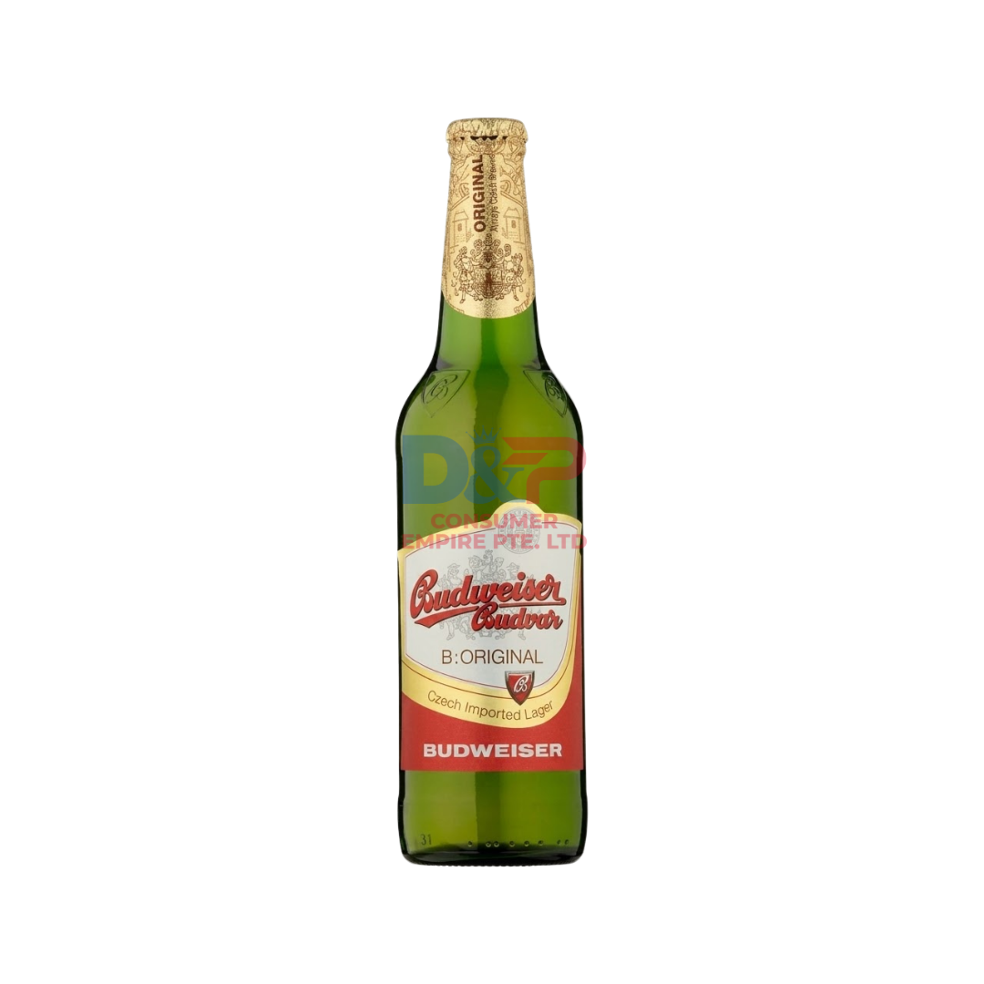 BUDWEISER BUDVAR ORIGINAL GOLD BOTTLE 330ML WHOLESALE 330ML - VIETNAM ORIGIN