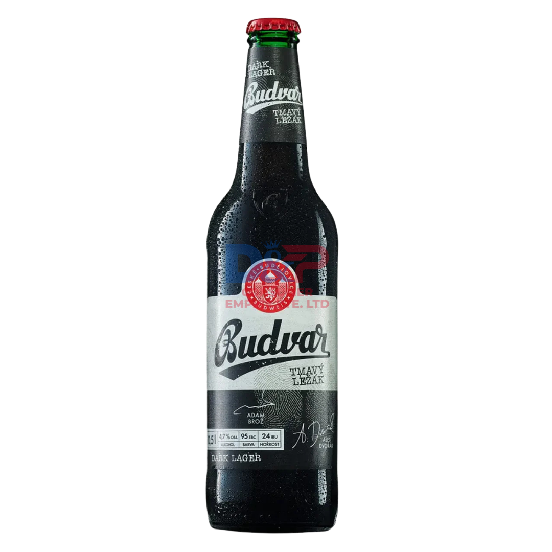 BUDWEISER BUDVAR DARK LAGER BLACK BOTTLE 330ML WHOLESALE 330ML - VIETNAM ORIGIN