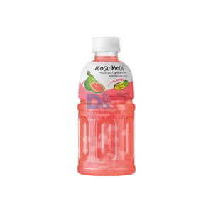 MOGU MOGU PINK GUAVA JUICE WITH NATA DE COCO 320ML WHOLESALE 320ML - VIETNAM ORIGIN
