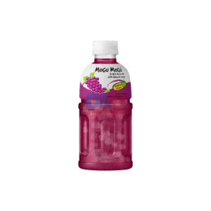 MOGU MOGU GRAPE JUICE WITH NATA DE COCO 320ML WHOLESALE 320ML - VIETNAM ORIGIN