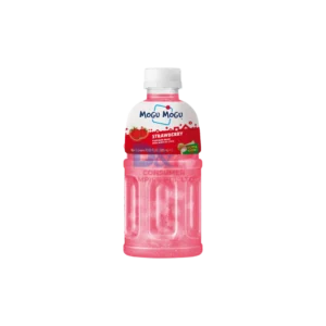 MOGU MOGU STRAWBERRY JUICE WITH NATA DE COCO 320ML WHOLESALE 320ML - VIETNAM ORIGIN