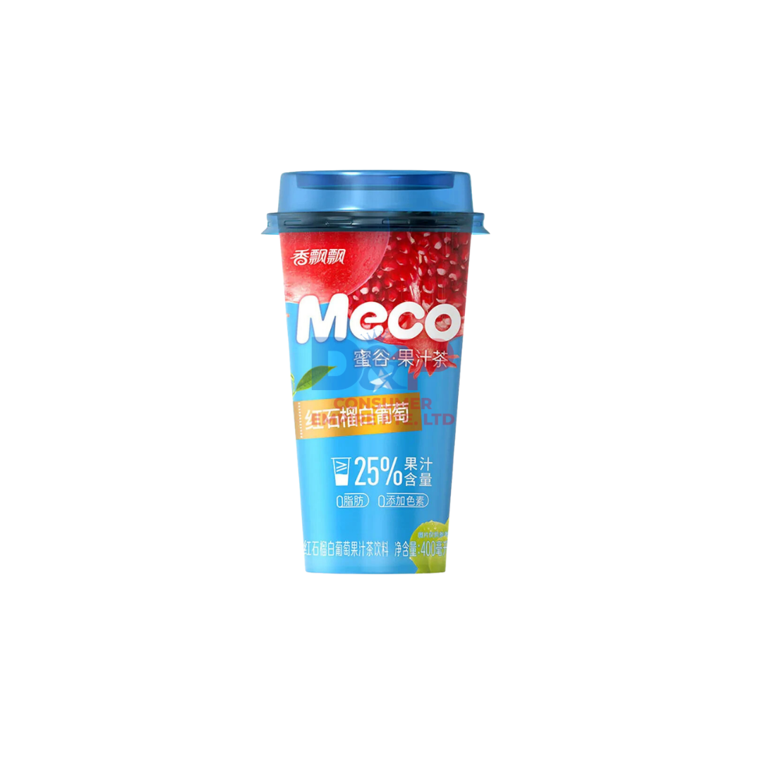 MECO POMEGRANATE & WHITE GRAPE FRUIT TEA 400ML WHOLESALE 400ML - CHINA ORIGIN