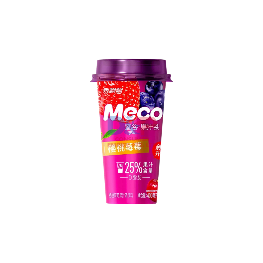 MECO CHERRY & BERRY FRUIT TEA 400ML WHOLESALE 400ML - CHINA ORIGIN